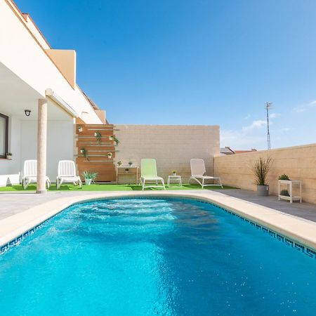 Casa Los Tejales With Climatized Private Pool El Medano  Bagian luar foto